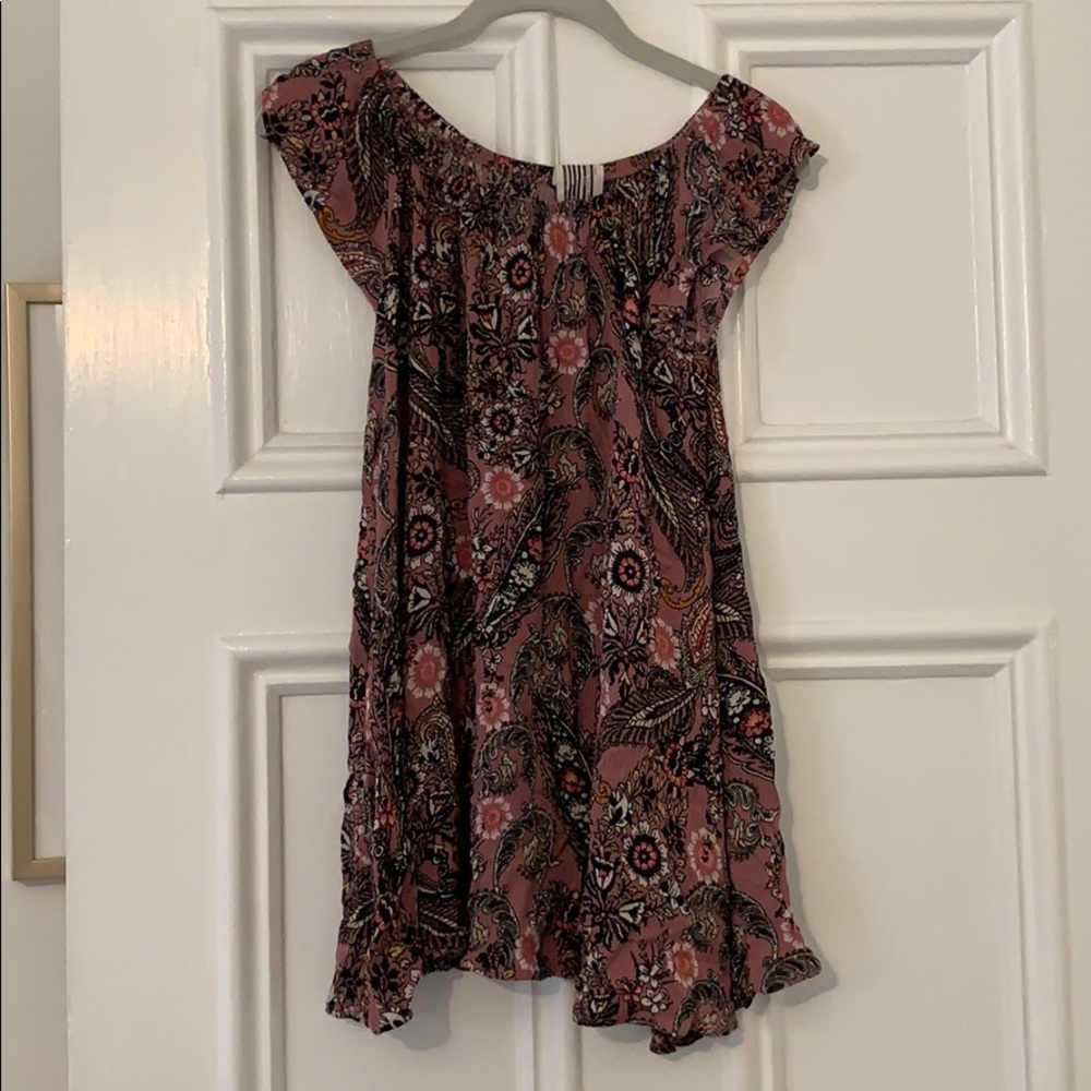 Free people off the shoulder dress